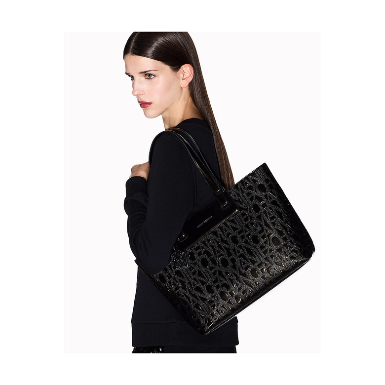 Armani Exchange shopper black 3