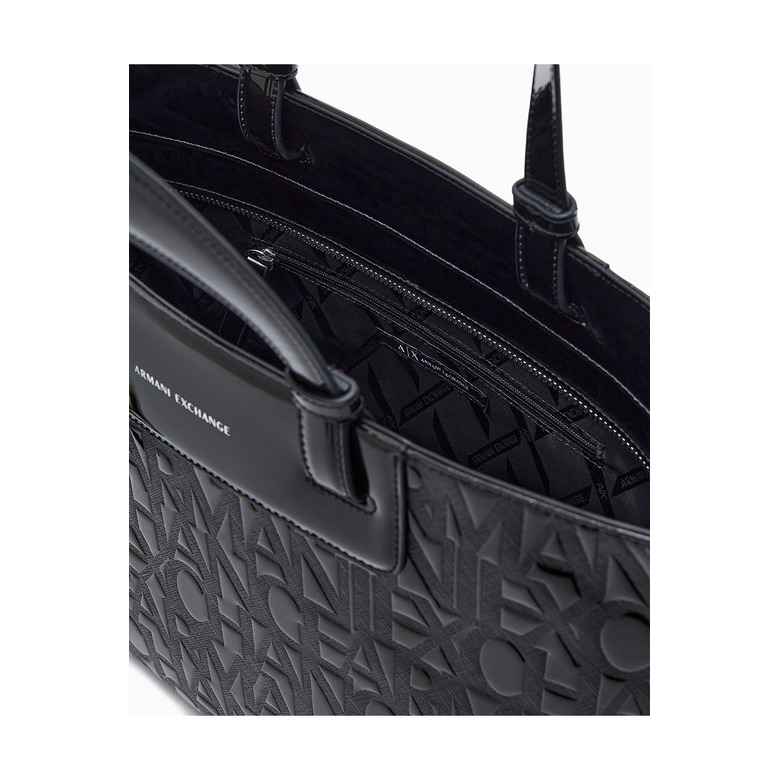 Armani Exchange shopper black 3