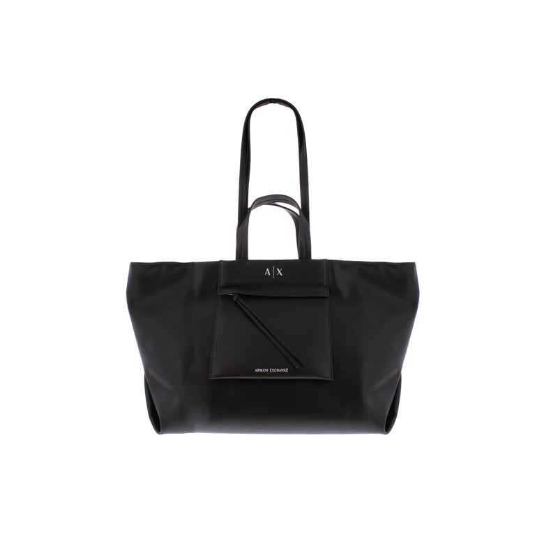 Armani Exchange shopper black