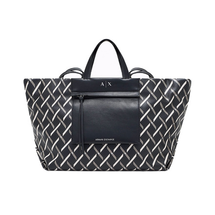 Armani Exchange shopper noir