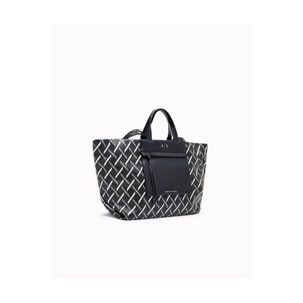 Armani Exchange shopper noir