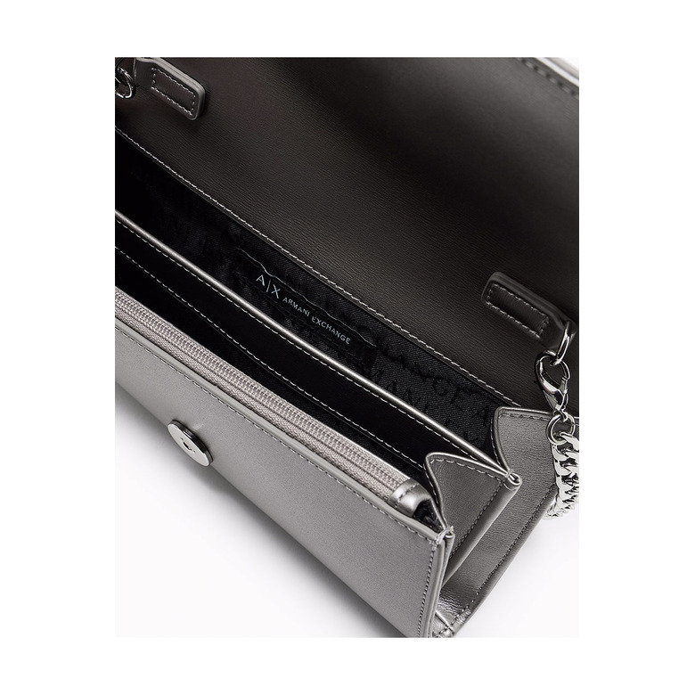 Armani Exchange crossbody silver 3