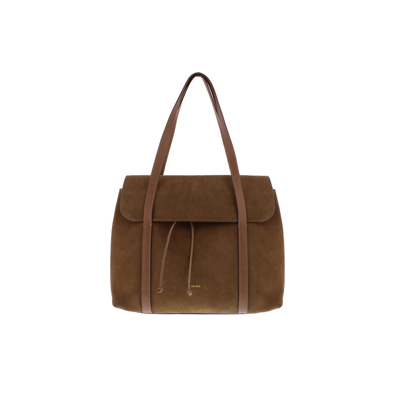Ann Kurz shopper brown