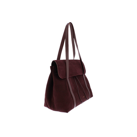 Ann Kurz shopper bordeaux