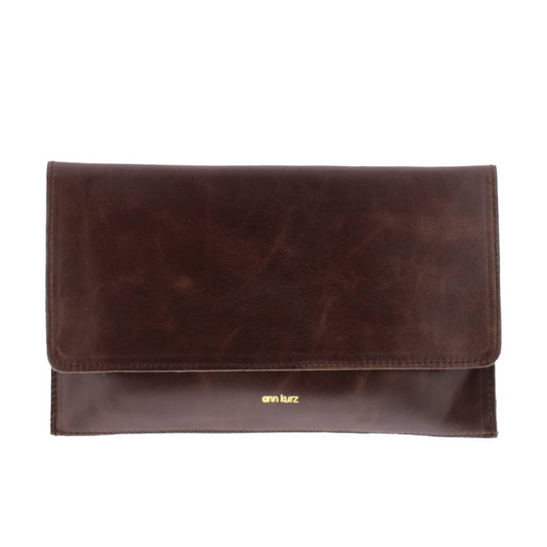Ann Kurz crossbody brown 1