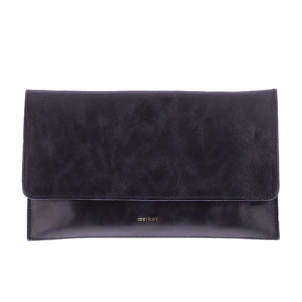 Ann Kurz clutch bleu