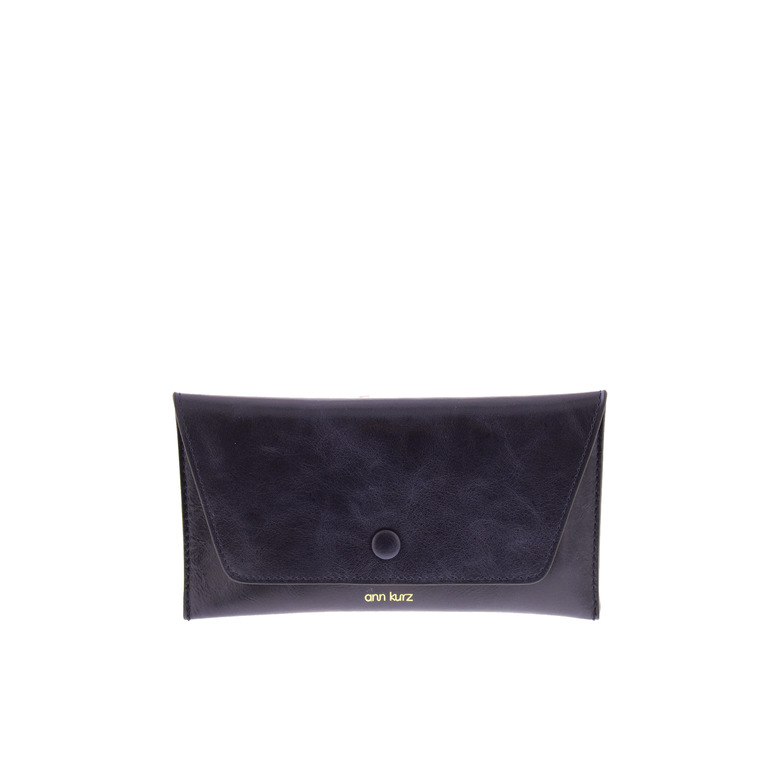 Ann Kurz wallet blue