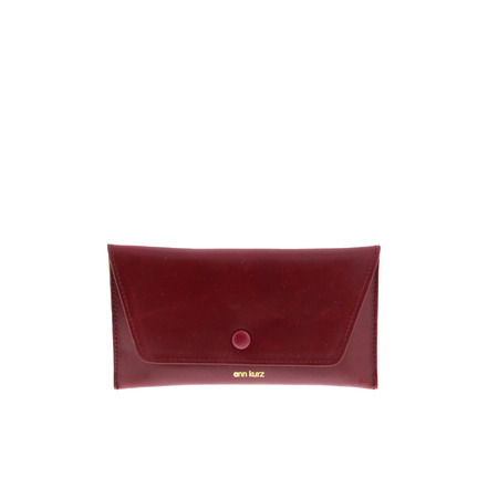 Ann Kurz portefeuille bordeaux