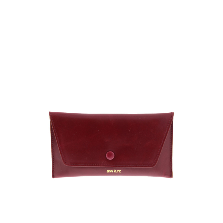 Ann Kurz wallet bordeaux 1