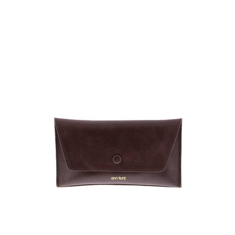 Ann Kurz wallet brown