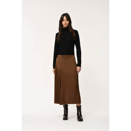 La Fee Maraboutee jupe cognac