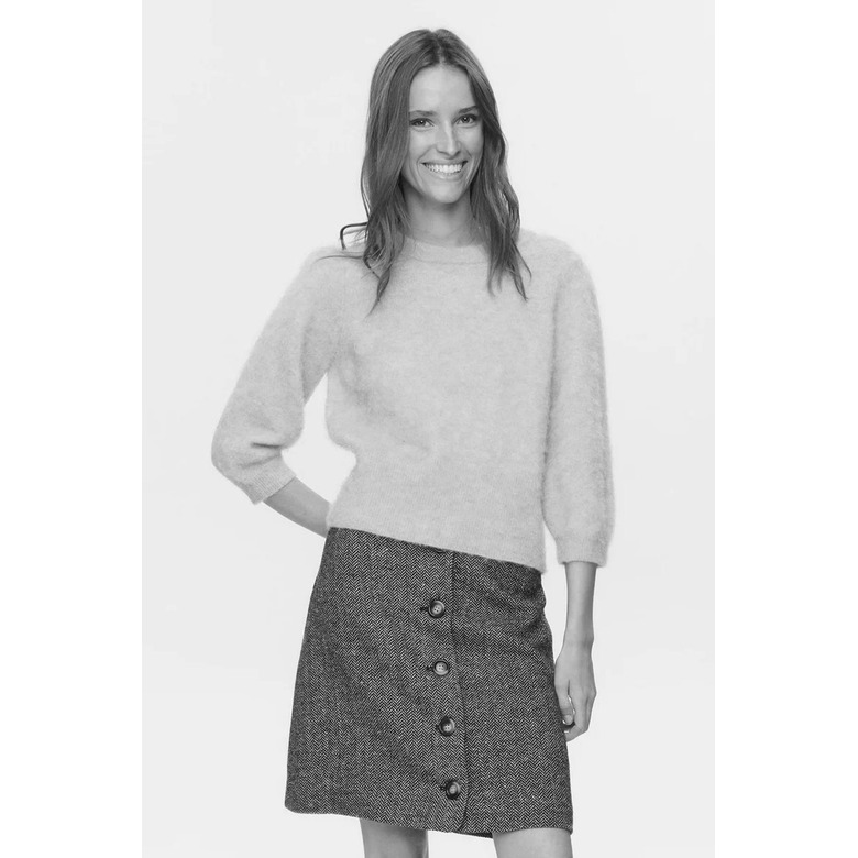 Numph sweater grey 2