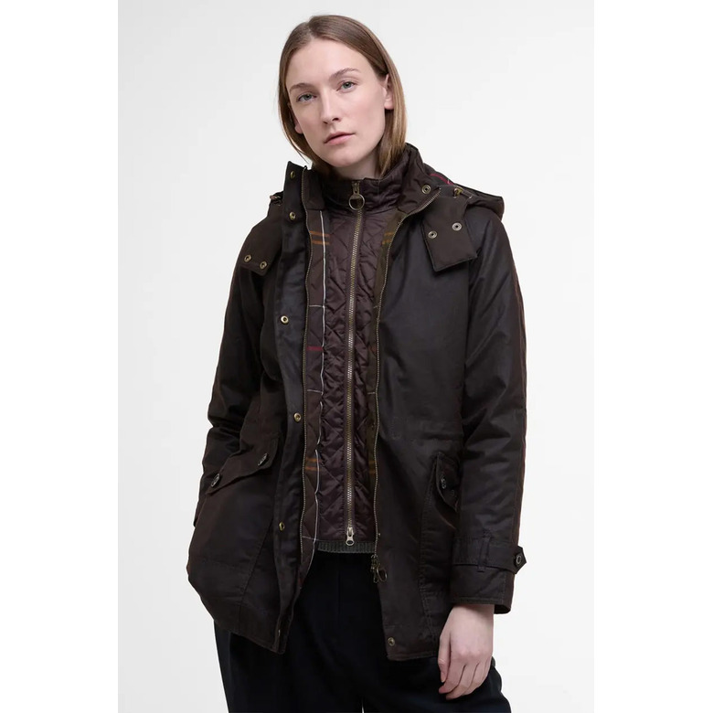 Barbour manteau brun 2