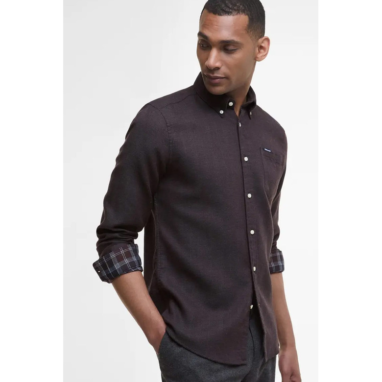 Barbour chemise brun 2