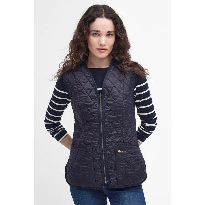Barbour vest blue 2