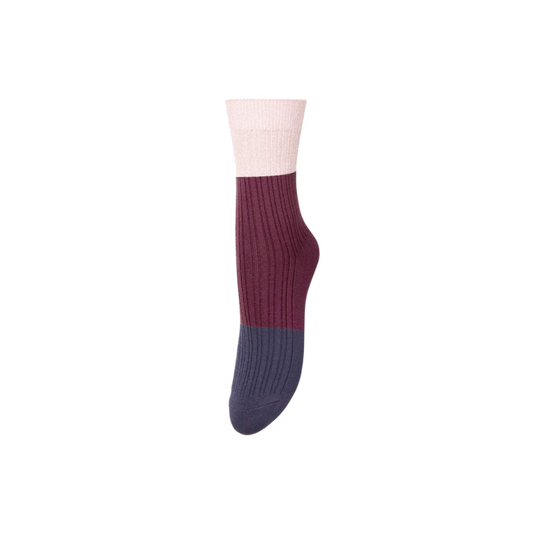 Beck Sondergaard chausettes bordeaux 1