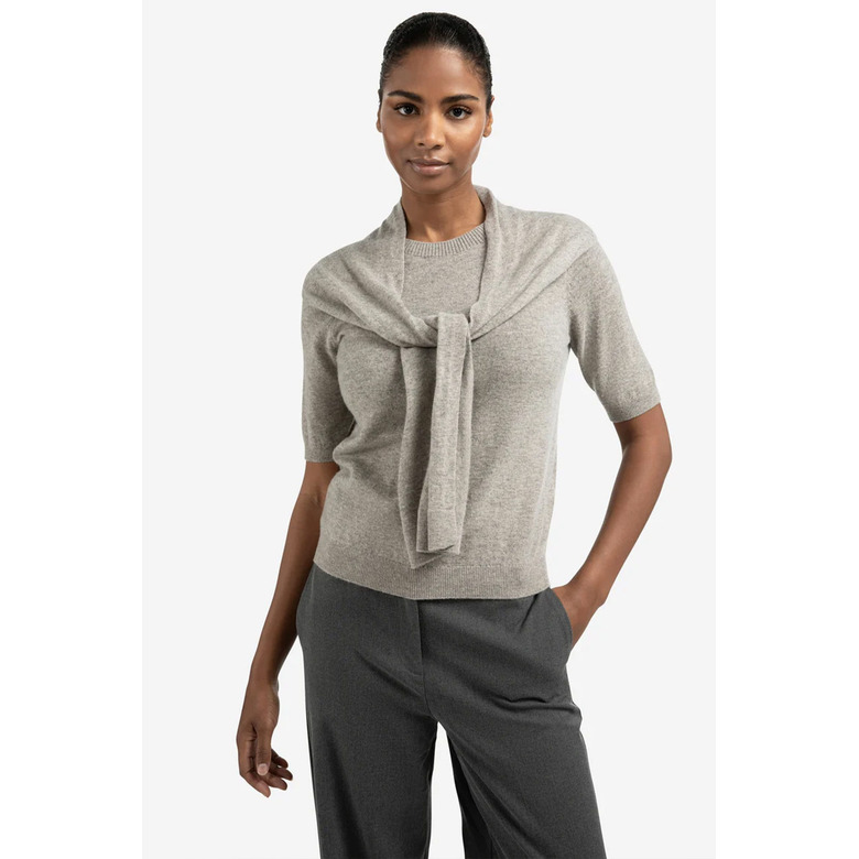 Yaya sweater grey 2