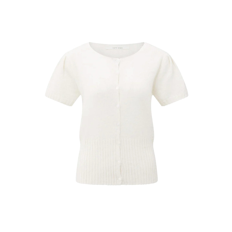 Yaya cardigan white 1