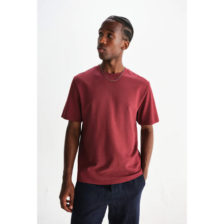 Wax London t-shirt bordeaux