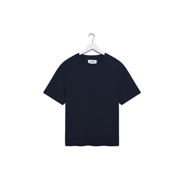 Wax London t-shirt bleu 1