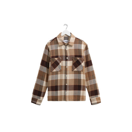 Wax London chemise brun