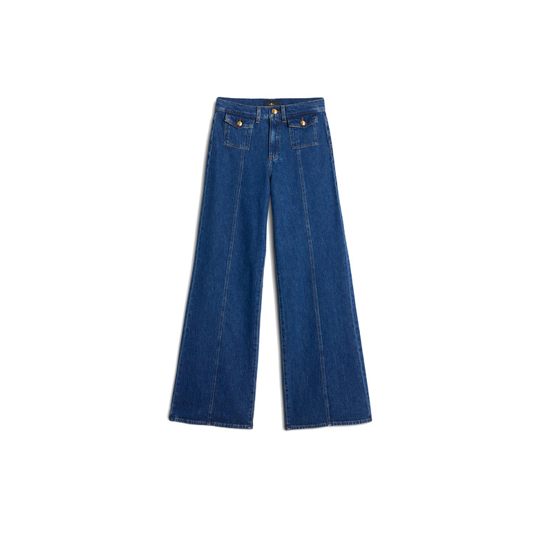 7 For All Mankind jeans bleu 1