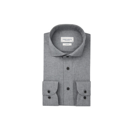Profuomo hemd grijs
