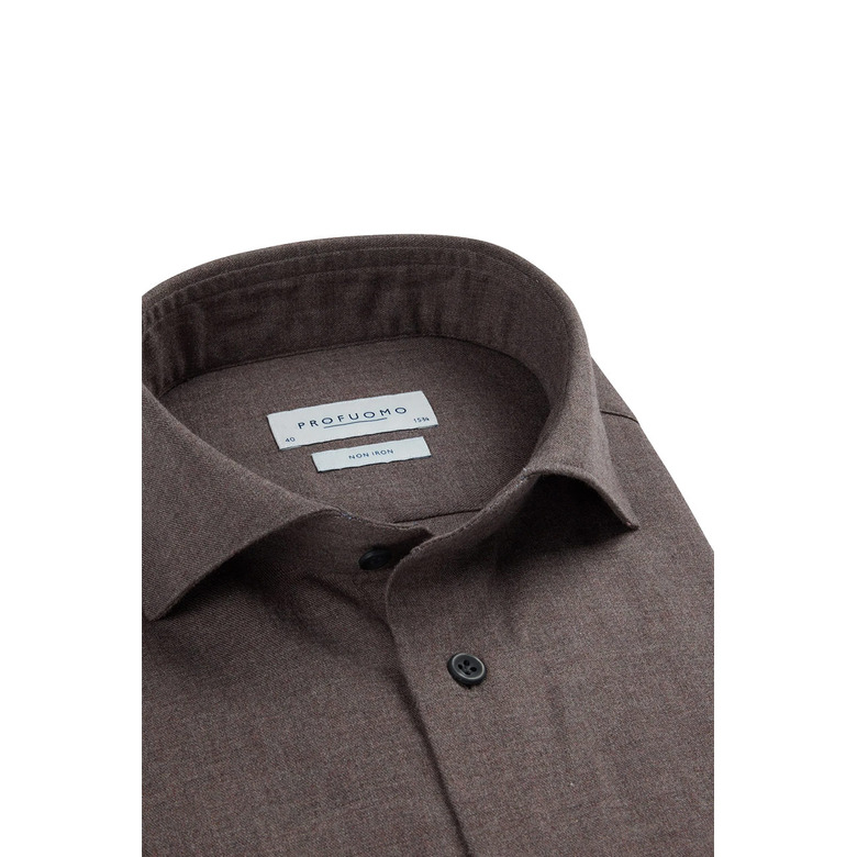 Profuomo chemise brun 2