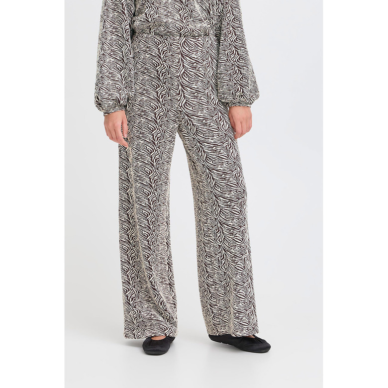 Ichi trousers brown 2