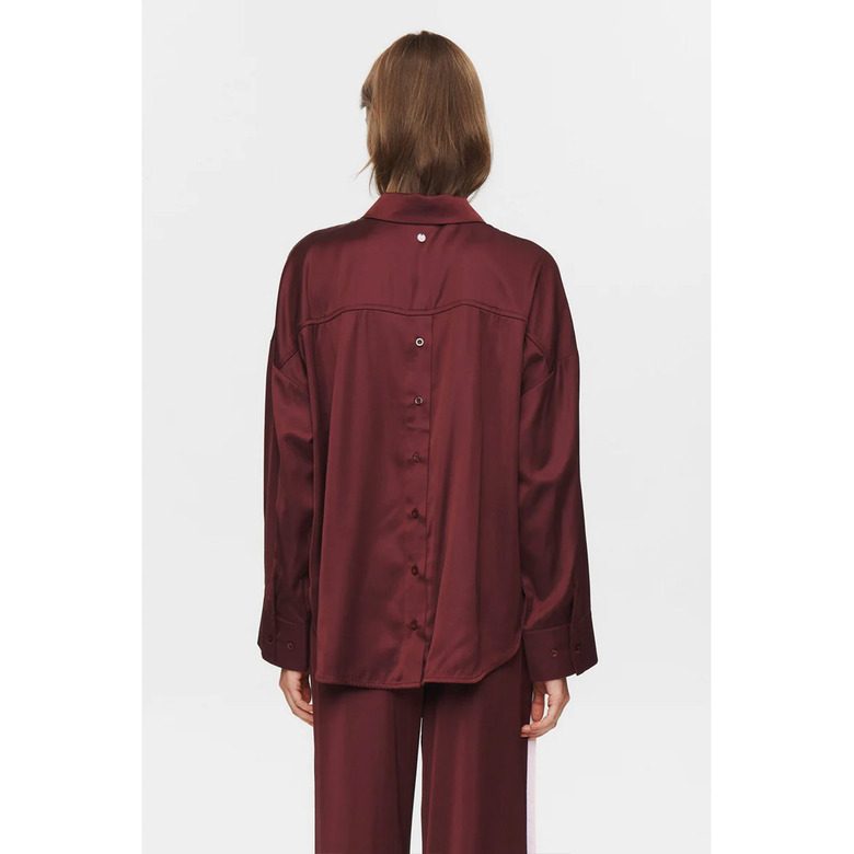 Numph blouse bordeaux 3
