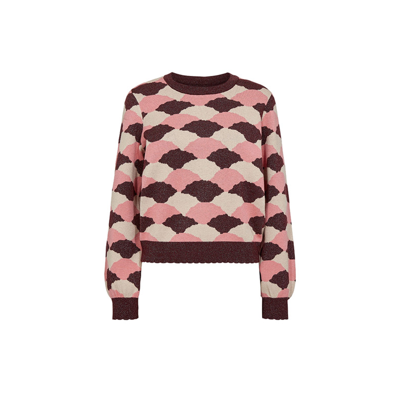 Numph sweater pink 1