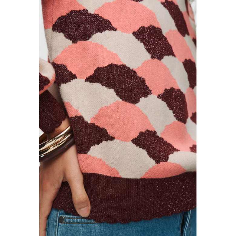 Numph sweater pink 3