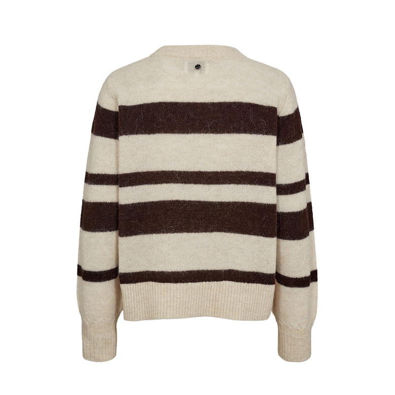 Numph sweater brown 2