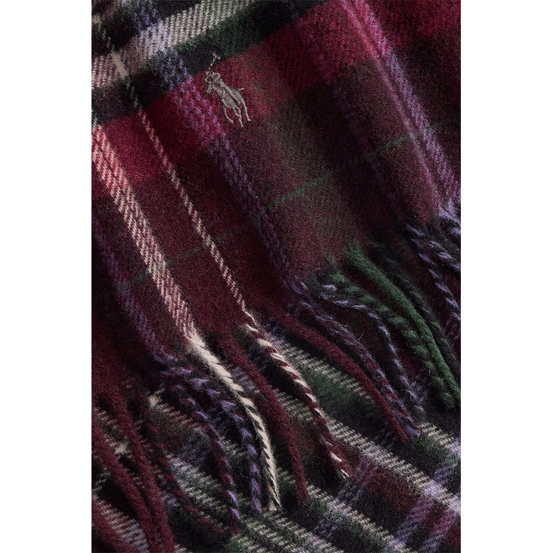 Ralph Lauren scarf bordeaux 2