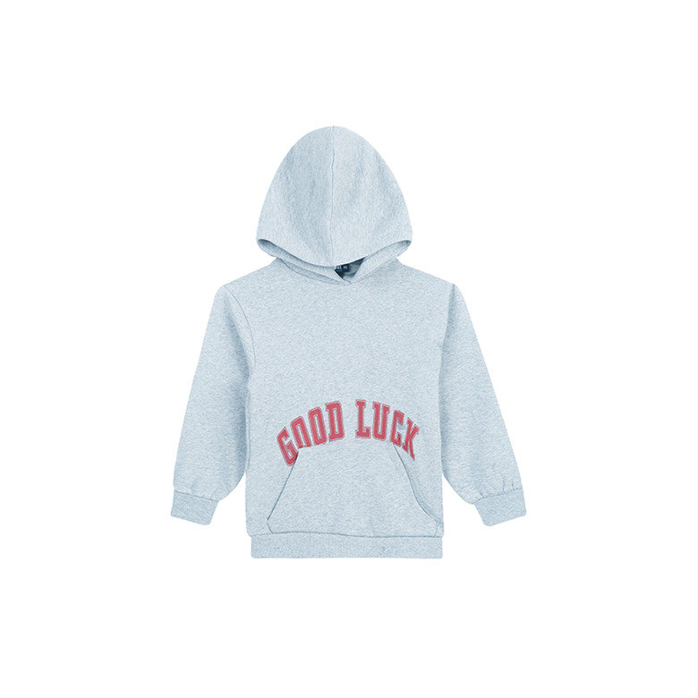 Someone Junior Meisjes hoodie gris 1