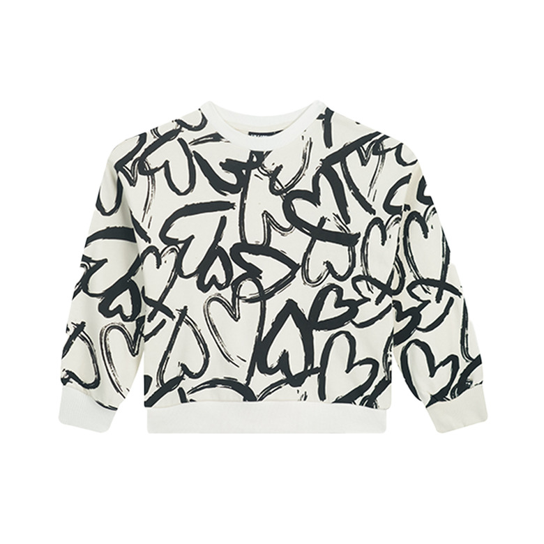 Someone Junior Meisjes sweater ecru 1