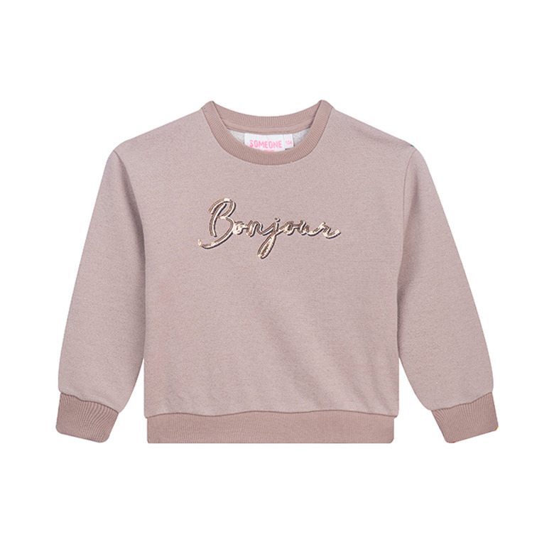 Someone Kids sweater beige 1