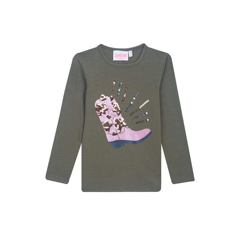 Someone Kids t-shirt groen 1