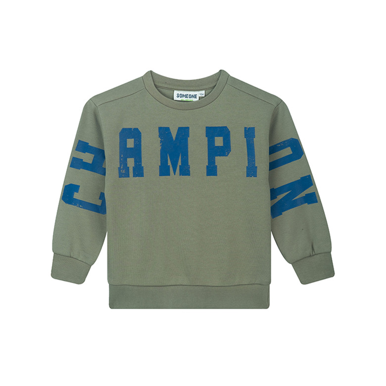Someone Kids sweater groen 1