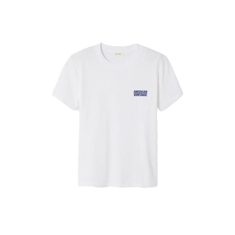American Vintage t-shirt blanc