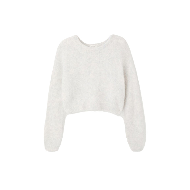 American Vintage pull gris 1