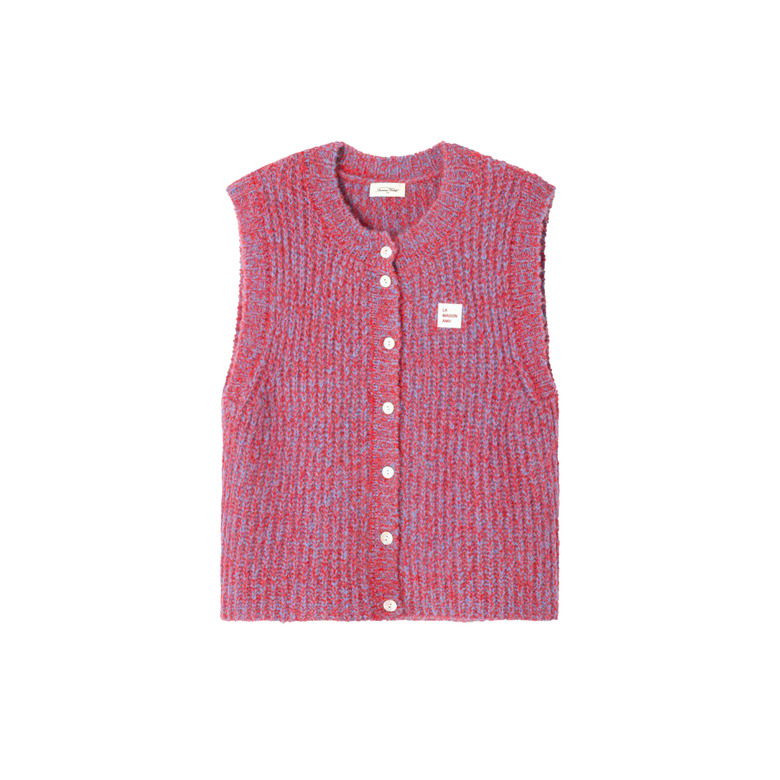 American Vintage cardigan rood 1