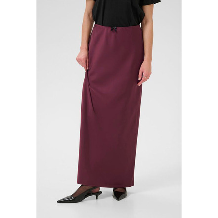 Kaffe rok bordeaux