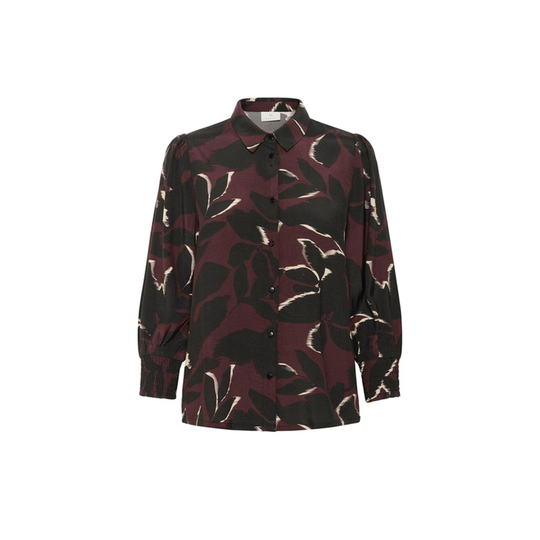 Kaffe chemisier bordeaux 1