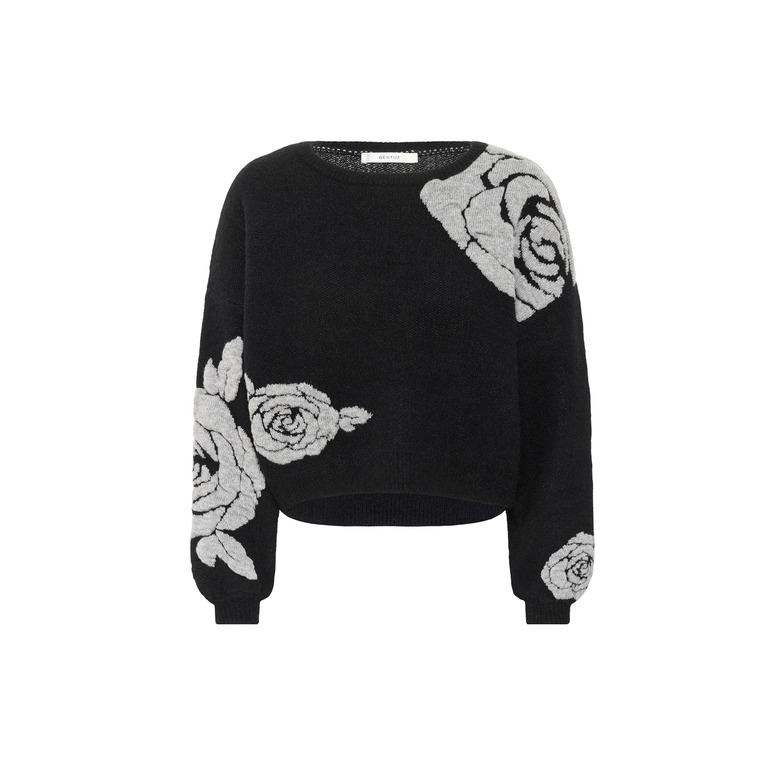 Gestuz sweater black 1