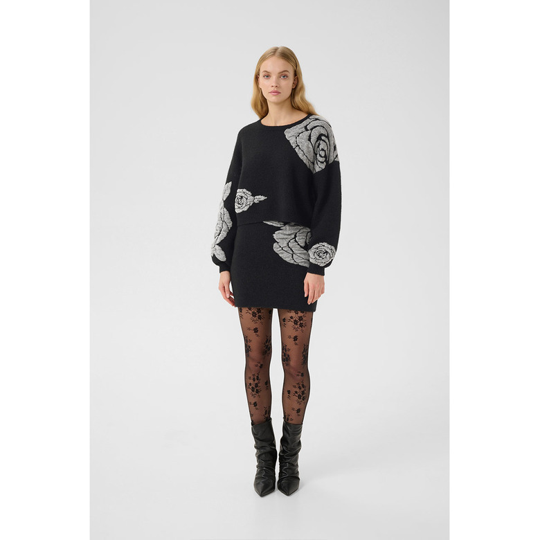 Gestuz sweater black 2