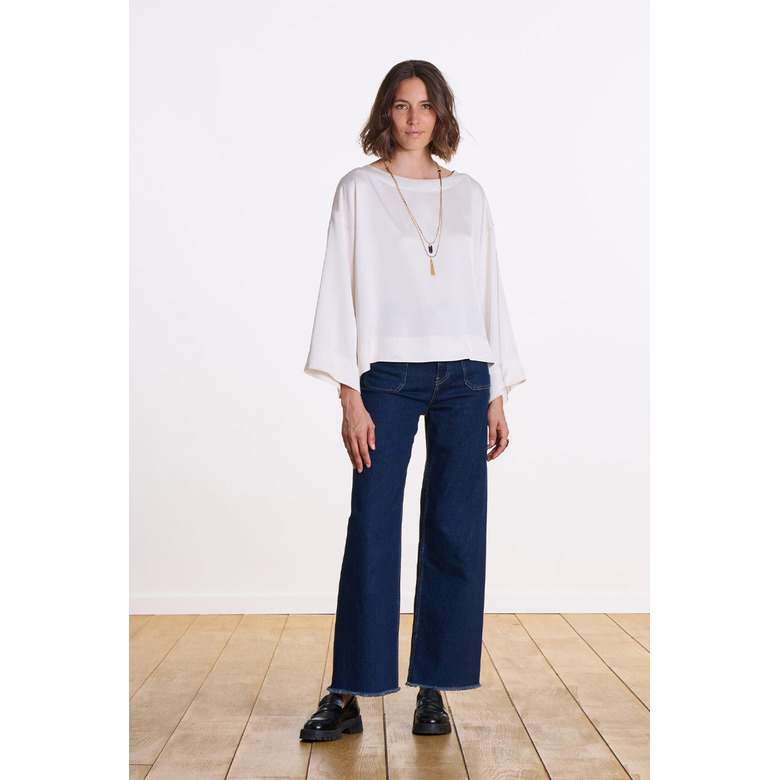 La Fee Maraboutee blouse ecru 2