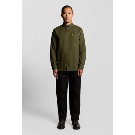 Lyle & Scott shirt green