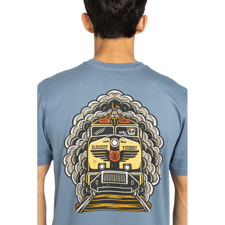 Element t-shirt blauw 3