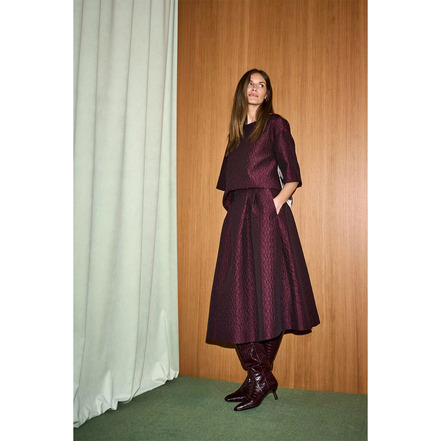 Ameline skirt bordeaux